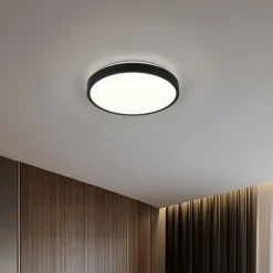 Plafonniers|Ygo Plafonnier SLOPE Ø28 Zwart