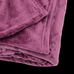 Sierkussens & Plaids|Ygo Plaid MICROF. G.Luxe 150 Aubergine