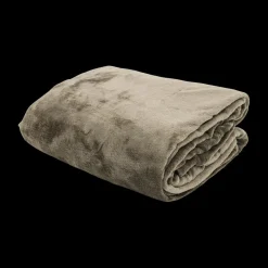 Sierkussens & Plaids|Ygo Plaid MICROF. G.Luxe 150 Kaki