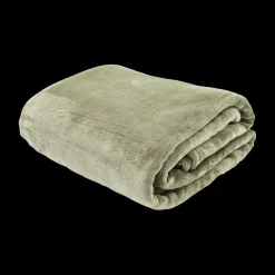 Sierkussens & Plaids|Ygo Plaid MICROF. G.Luxe 220 Olive