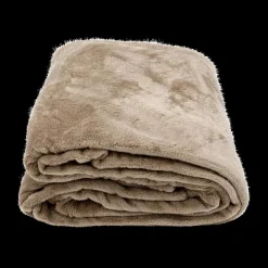 Sierkussens & Plaids|Ygo Plaid MICROF. G.Luxe 150 Taupe