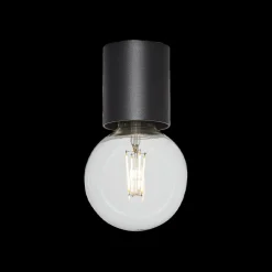 Spots|Ygo Planfondlamp BABU Ø8 Zwart