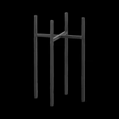 Woondecoratie|Ygo Plantenstaander SCOTT Met. Zwart M