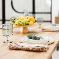 Servies|Ygo Plat Bord TERRIA Beige