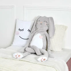 Decoratieve Accessoires|Ygo Pluche RABBIT XXL Konijn Grijs