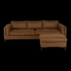 Poufen & Voetenbanken|Ygo Poef AXEL Liberty 604 - Cognac