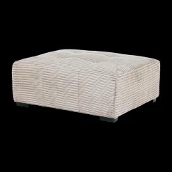 Poufen & Voetenbanken|Ygo Poef LORETO Taupe 119x100