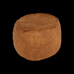 Poufen & Voetenbanken|Ygo Poef NOVARA Preston Cognac