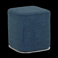 Poufen & Voetenbanken|Ygo Poef PENNY Matana Blue