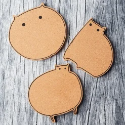 Potten & Pannen|Ygo Potonderzetter CAT Kat Zittend Kurk