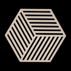 Potten & Pannen|Ygo Potonderzetter HEXAGON Sil. Desert