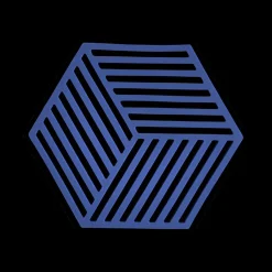 Potten & Pannen|Ygo Potonderzetter HEXAGON Sil. Indigo
