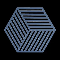 Potten & Pannen|Ygo Potonderzetter HEXAGON Sil. Denim