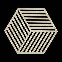 Potten & Pannen|Ygo Potonderzetter HEXAGON Sil. Pear