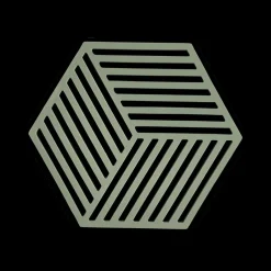 Potten & Pannen|Ygo Potonderzetter HEXAGON Sil. Rosemary