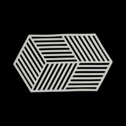 Potten & Pannen|Ygo Potonderzetter HEXAGON XL Sil. Warm Grey