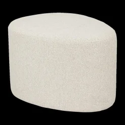 Poufen & Voetenbanken|Ygo Pouf ADA Organisch Bouclé Naturel