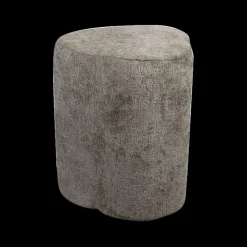 Poufen & Voetenbanken|Ygo Pouf THIESLI Organisch Taupe