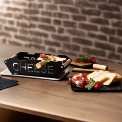Kookaccessoires|Ygo Raclette CHEESE 2pers. Zwart