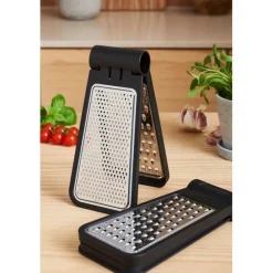 Keukenaccessoires|Kookaccessoires|Ygo Rasp GASTRO Inklapbaar Inox/Zwart