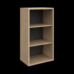 Bureau- En Boekenkasten|Ygo Regaal CAPS 3 Vakken Zandeik