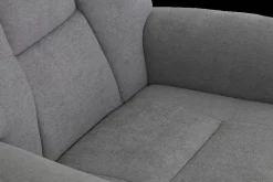 Relaxen|Ygo Relax MENNO met poef B77 Grijs