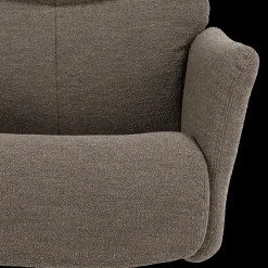 Relaxen|Ygo Relaxfauteuil HALDOR met poef Monza Taupe