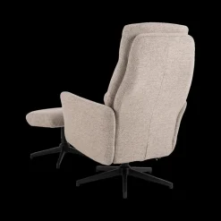 Relaxen|Ygo Relaxfauteuil HALDOR met Poef Monza Beige