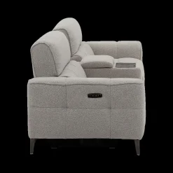 Hoeksalons|Ygo Relax-Sofa CHIOS USB Grijs B244