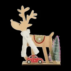 Kerst|Ygo Rendier RUDOLF M/Sjaal Hout Ass.