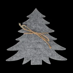 Kerst|Ygo S/4 Bestekhouder X-MAS Boomvorm Ass.