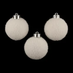 Woondecoratie|Kerst|Ygo S/3 Kerstballen SNOW Wit