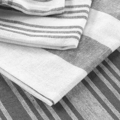 Keukenlinnen|Ygo S/3 Keukenhanddoek BAYA Katoen Grijs