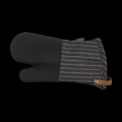 Tafellinnen & -Textiel|Keukenlinnen|Ygo S/2 Ovenwant HOLMS Stripe Zwart