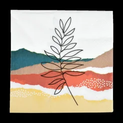 Tafellinnen & -Textiel|Ygo S/20 Serviet ABSTRACT FLOWER Multi