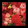 Tafellinnen & -Textiel|Ygo S/20 Serviet BOUQUET Rood