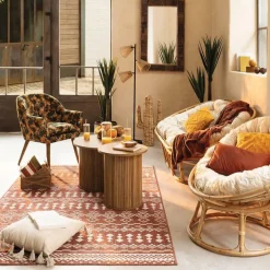 Salontafels & Bijzettafels|Ygo Salontafel Ø60 COLVAS Hout Naturel