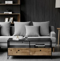 Salontafels & Bijzettafels|Ygo Salontafel ARGOS Recycled Pine B120