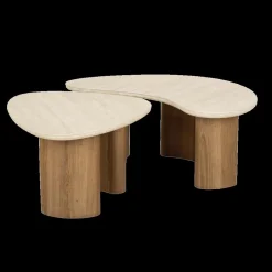 Salontafels & Bijzettafels|Ygo Salontafel AUDE S/2 Organisch