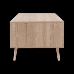 Salontafels & Bijzettafels|Ygo Salontafel EIVISSA Sonoma Eik/Riet