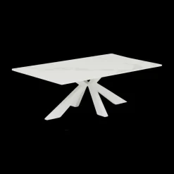 Salontafels & Bijzettafels|Ygo Salontafel ELON Keramiek Wit 110x70