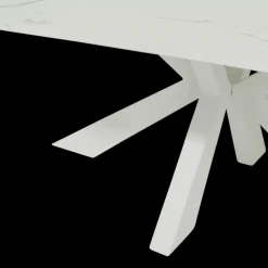 Salontafels & Bijzettafels|Ygo Salontafel ELON Keramiek Wit 110x70