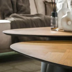 Salontafels & Bijzettafels|Ygo Salontafel FLORUS S/2 Organisch Rock