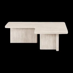 Salontafels & Bijzettafels|Ygo Salontafel ISANDRO 2Del. 120x120 Decor Travertin