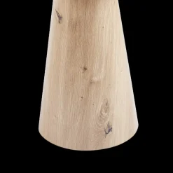 Salontafels & Bijzettafels|Ygo Salontafel LELIE Ø45 Kolompoot Oude Eik