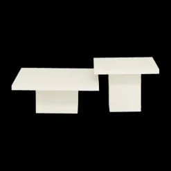 Salontafels & Bijzettafels|Ygo Salontafel LIMNOS S/2 Microcement