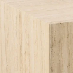 Salontafels & Bijzettafels|Ygo Salontafel LIVA Travertijnlook Vierkant 90