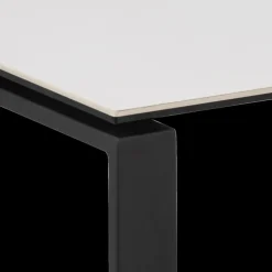 Salontafels & Bijzettafels|Ygo Salontafel MARCO S/2 Keramiek Wit/Metal Zwart