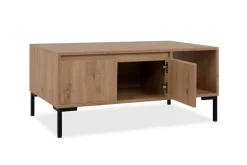 Salontafels & Bijzettafels|Ygo Salontafel MARE Artisan eik/zwart