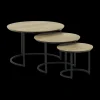 Salontafels & Bijzettafels|Ygo Salontafel MAXTON 3Del. Natur